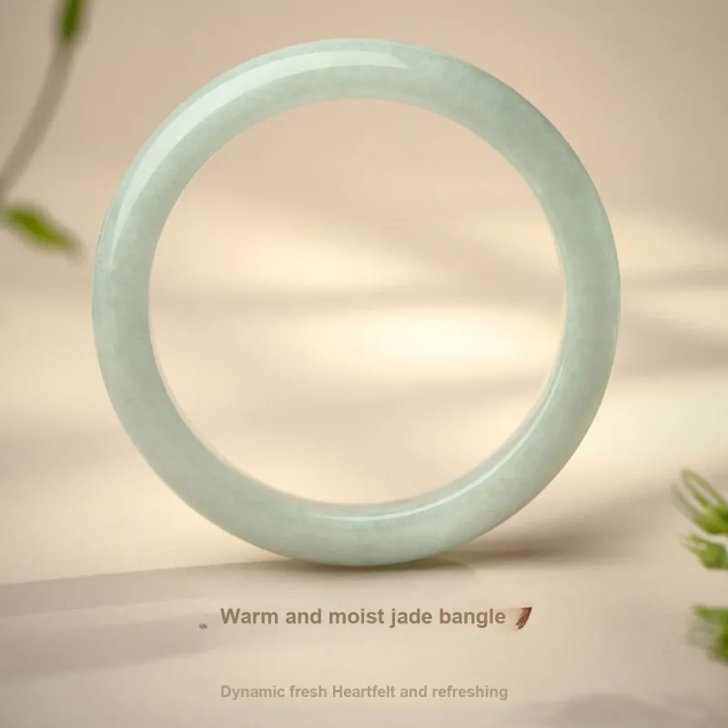 LAOMIAO Bean Type Jadeite Bangles Women's-19