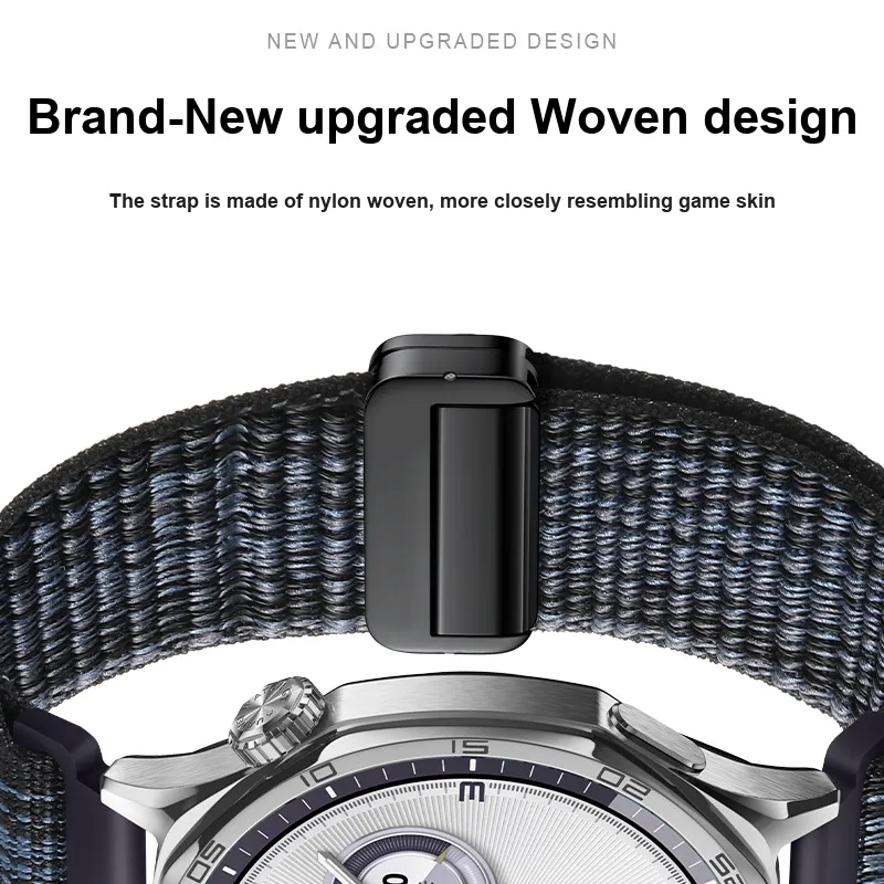 Craftsman Huawei Compatibility Watch Band Nylon Material-1