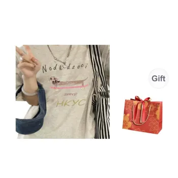 CHANGE SHE Set in Sleeve T Shirt Women's