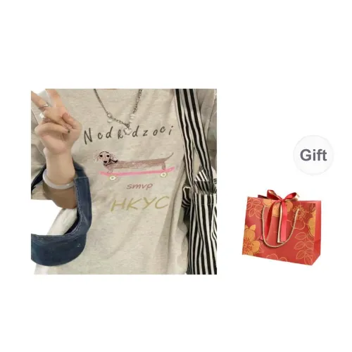 CHANGE SHE Set in Sleeve T Shirt Women's