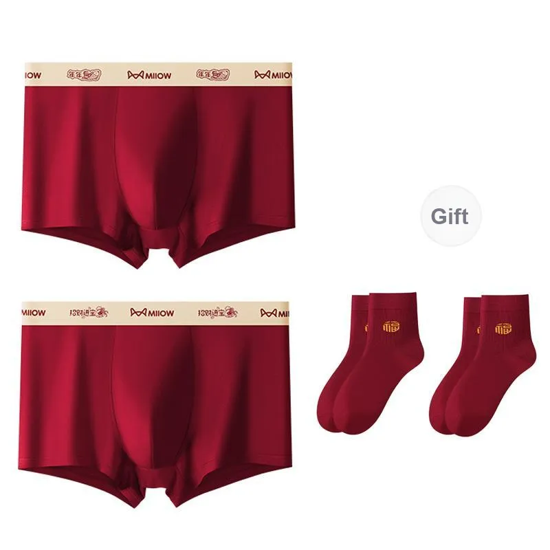 MIIOW Underpants Men's Combo Set-3