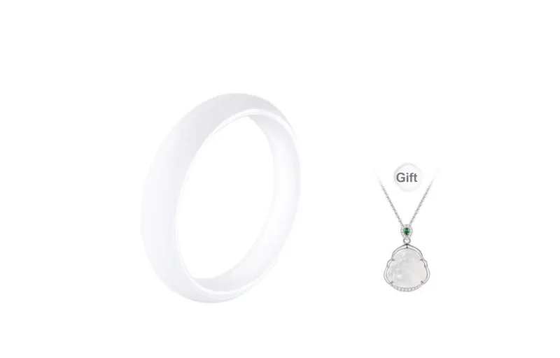 Welcome To The Treasure Chalcedony Versatile Elegant Jade Oval Bangle Unisex-7