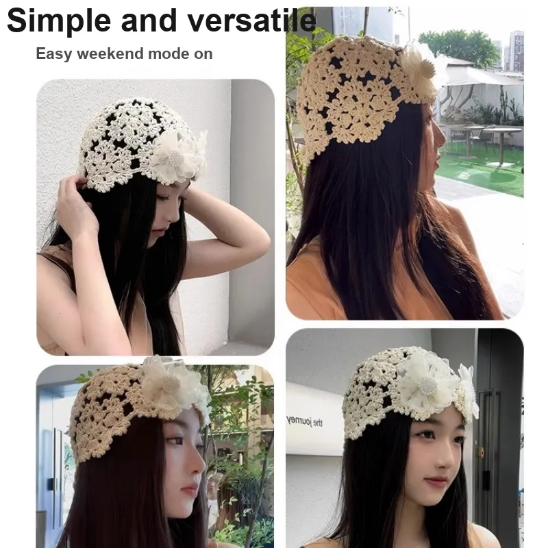 Yalu Polyester Hats & Caps Women's-5