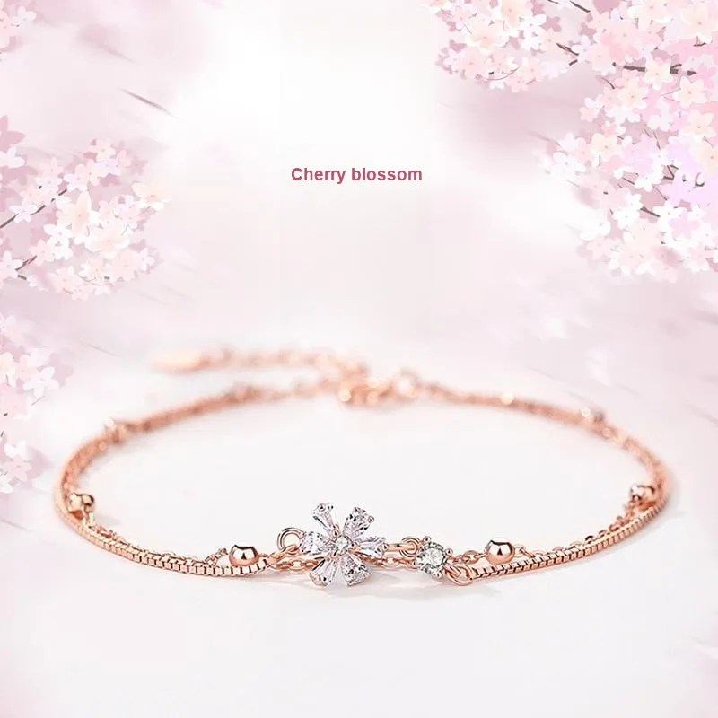 JESCAKOO 925 Sterling Silver Bracelets Women's-1