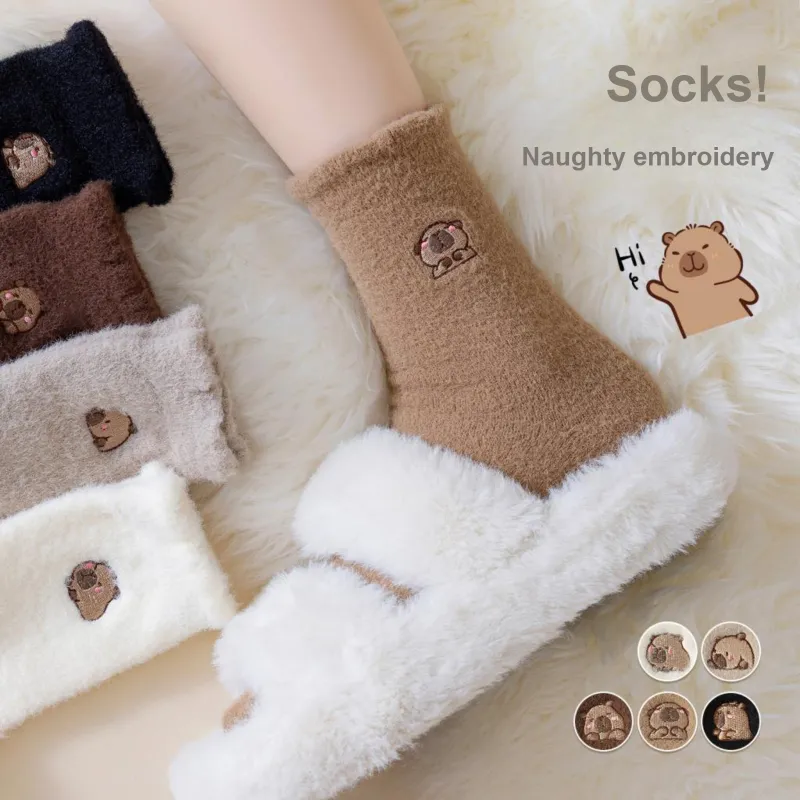 XXLLG Mid Calf Socks Women's 2 Pack-13