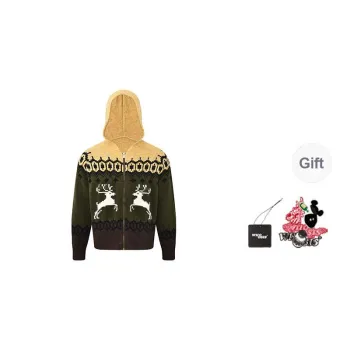 WHOOSIS Sweaters Unisex Yellow Green