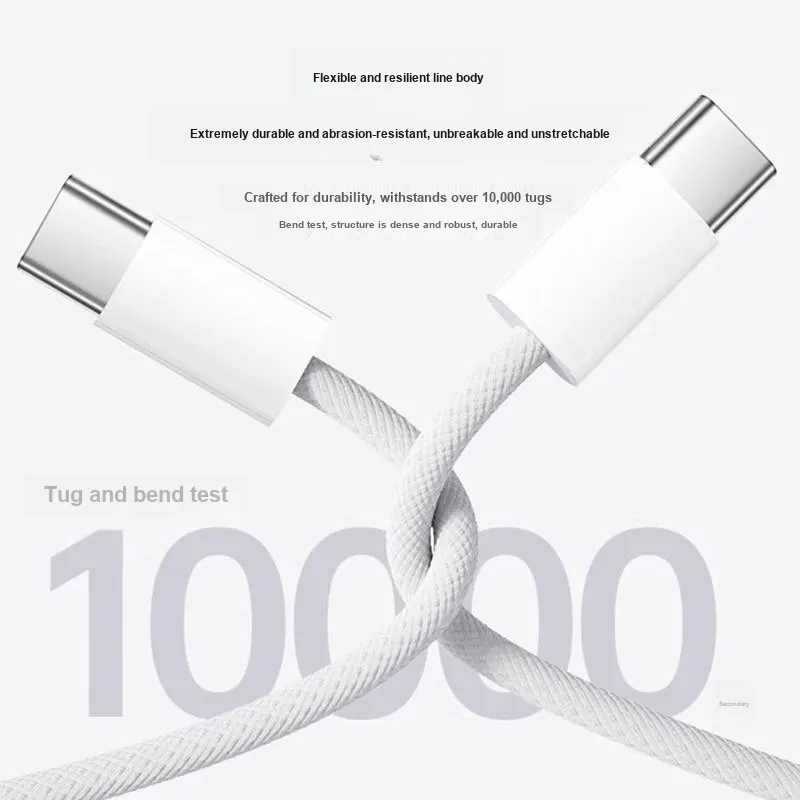 IBOANN Compatible With Apple 16/15 Pro Max/14 Cell Phone Type c To Type c USB C To Lightning Cables-2