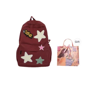 PARK DANCE Nylon Backpack Regular Unisex Multicolor