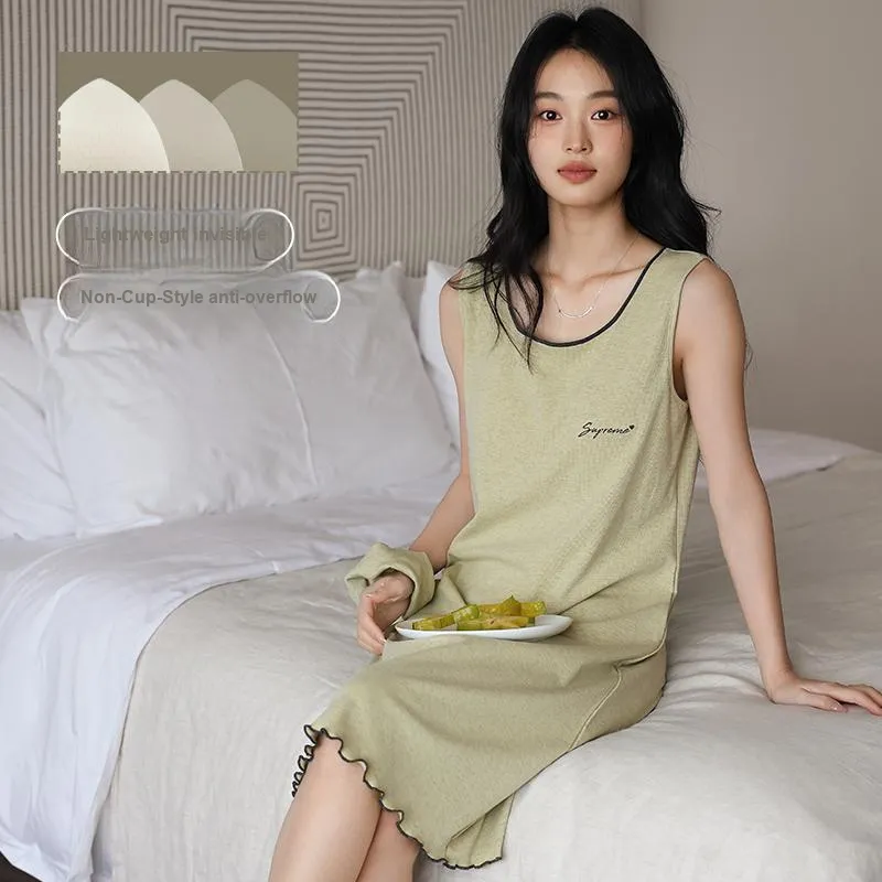 Lan Miao Women's Nightgowns-5