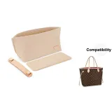 Vegetable Tanned Leather Pressure-Relieving Shoulder Pads-Beige Medium Size Liner+Bottom Pad Combination