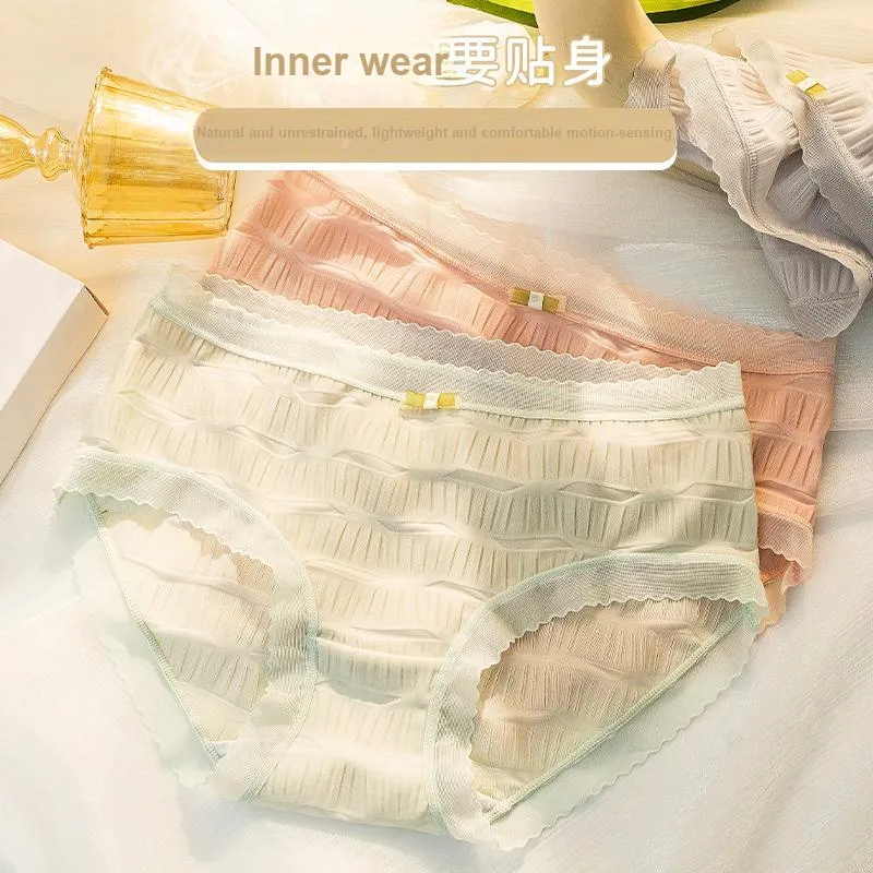Flowers In Water Underpants Women's 4 Pack-6