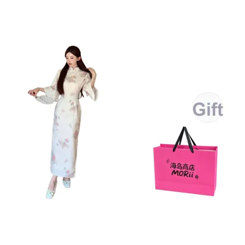 MORii Короткий рукав Платье Женское