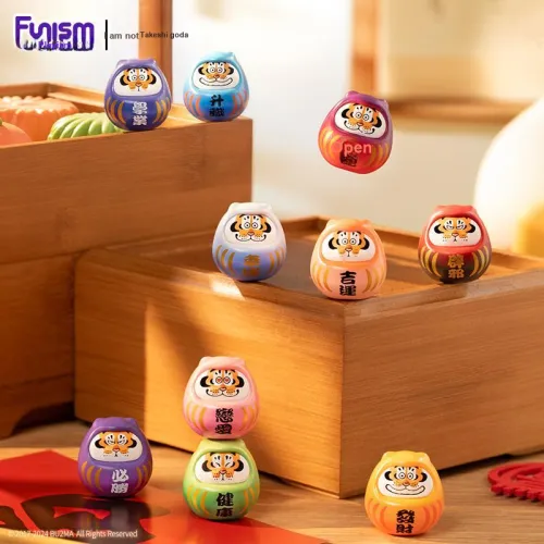 Funism I AM NOT Такэши Года Желающий Дарумы Тиби Beans. Слепые коробки Целая коробка OF 40 шт