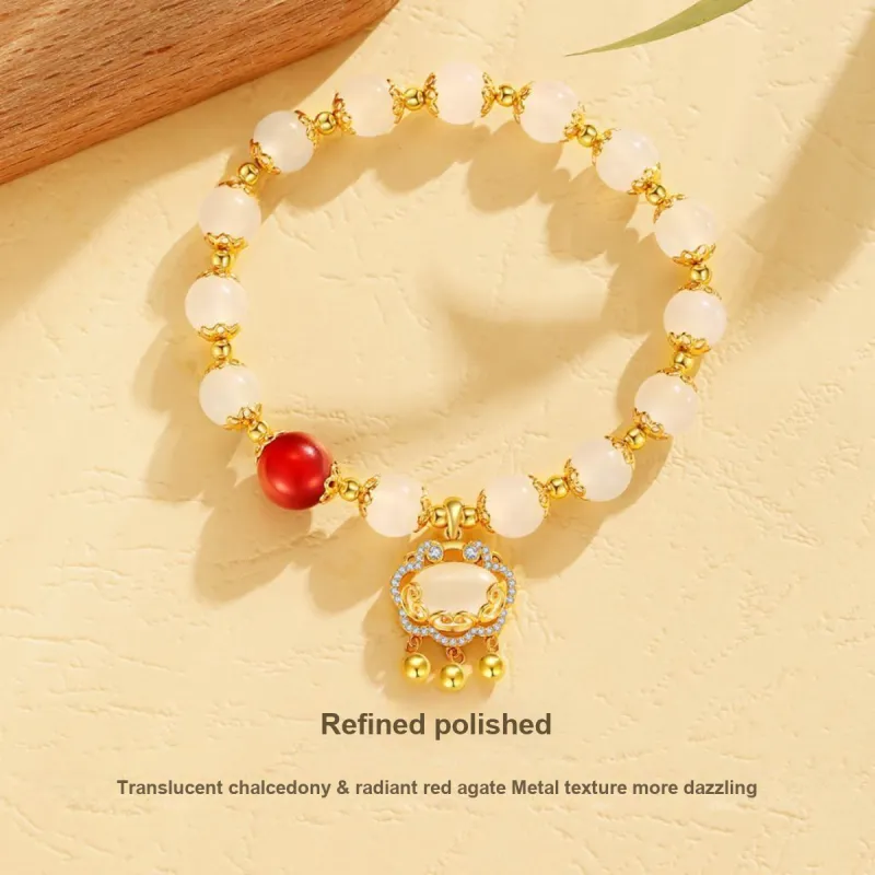 FR Chalcedony Bracelets Women's-2