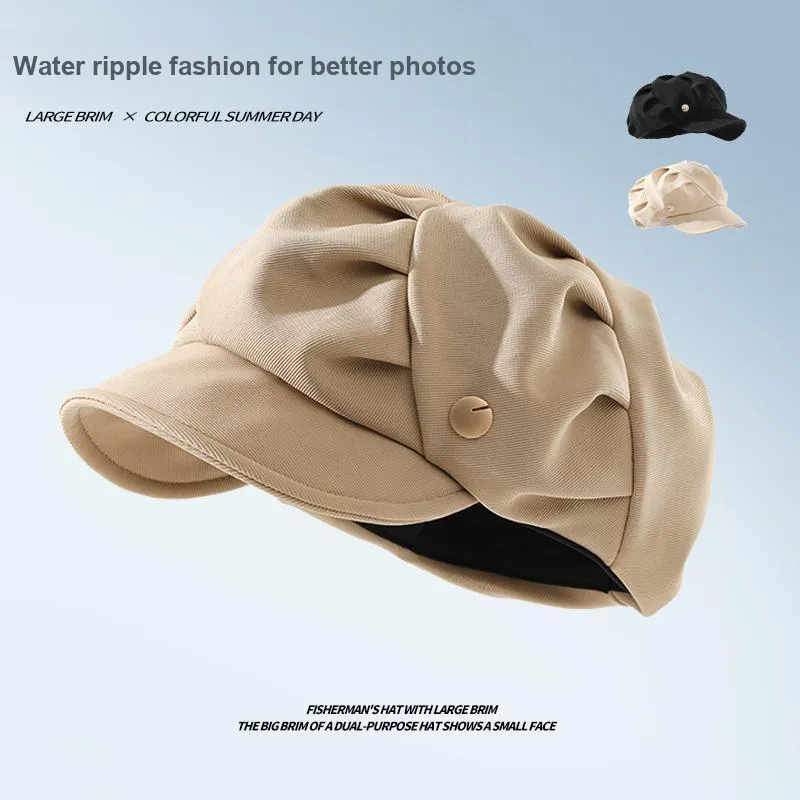 NANJIREN Vintage Versatile Berets Women's-2
