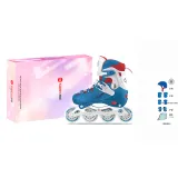 Colorful Gift Box+Helmet+Protective Gear Set (Random)