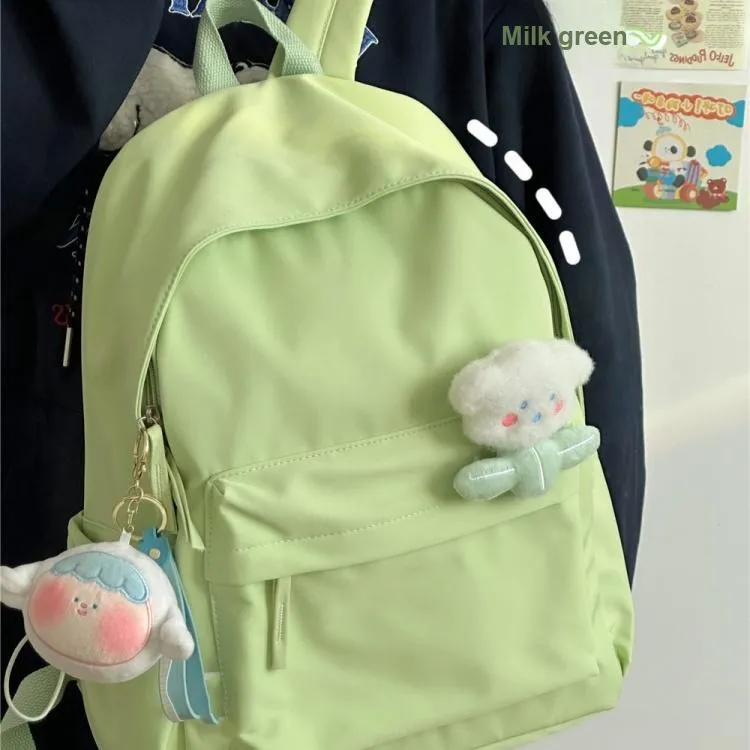 Worm's Home Nylon Backpack Regular Women's Multicolor-31