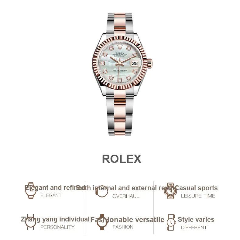 ROLEX Women's Log Series Watch-2