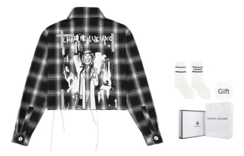 Charlie Luciano Shirt Unisex Black White
