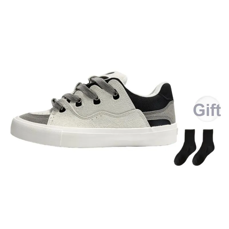 Fawn Miri Abrasion Resistant Low Top Skateboard Shoes Unisex-20