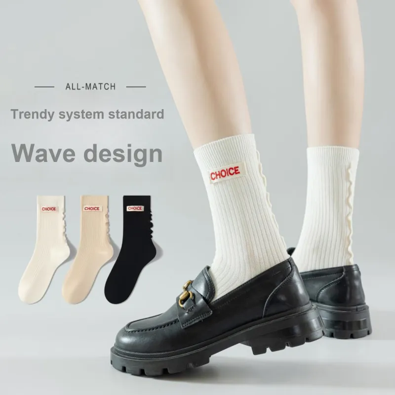 XXLLG Mid Calf Socks Women's 2 Pack-6