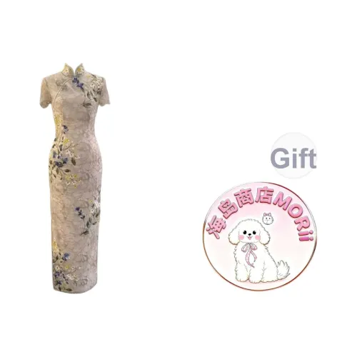 MORii Длинное платье с длинными рукавами женское