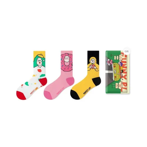 PL Носки Crew Унисекс Сумка для покупок 3 упаковки