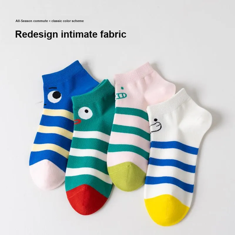 Caramella Ankle Socks Women's 4 Pack-2
