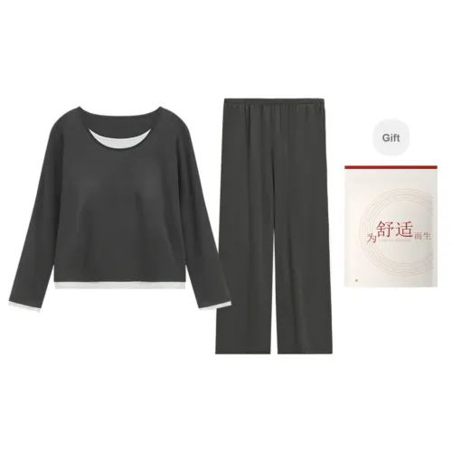 Red Beans At Home Pajama Set Women's