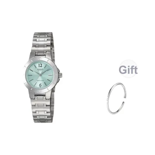 CASIO Кварцевый механизм Часы Женские Зеленый циферблат