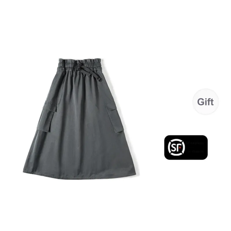 MADEN Casual Long Skirt Women's-5