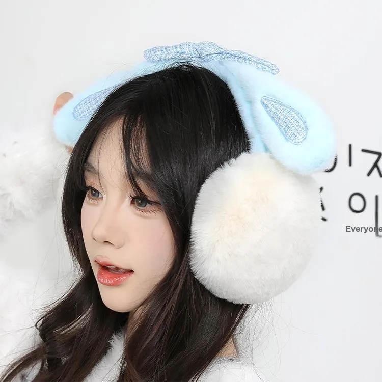 CARTELO Polyester Plush Yarn Earmuff Unisex Gift Box Set-5