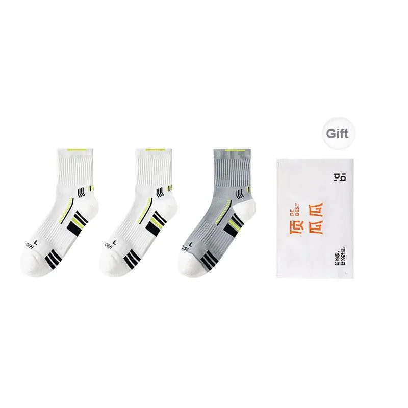 Top Melon Basketball Socks Men's Shopping Bag Combo Set-18