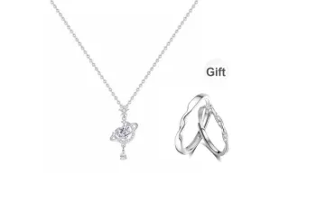Asia Star Sterling Silver Necklaces Women's