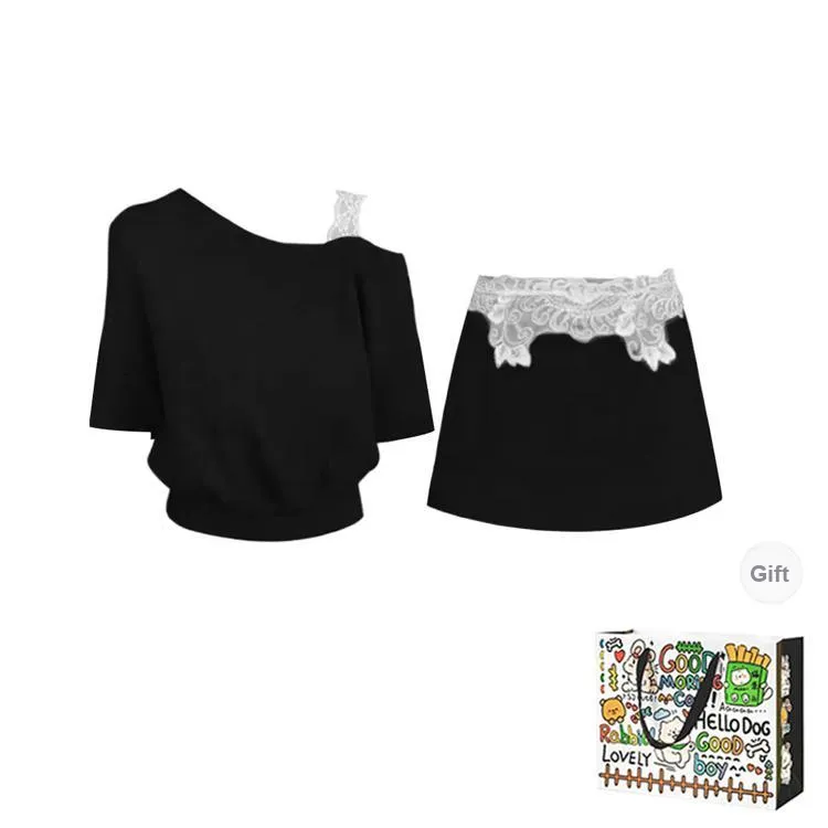 HAPG Two Piece Skirt Sets Women's-6