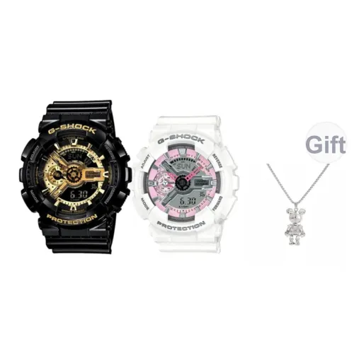 Шок Кварц Механизм Смола Ремешок Часы Унисекс Черный Циферблат