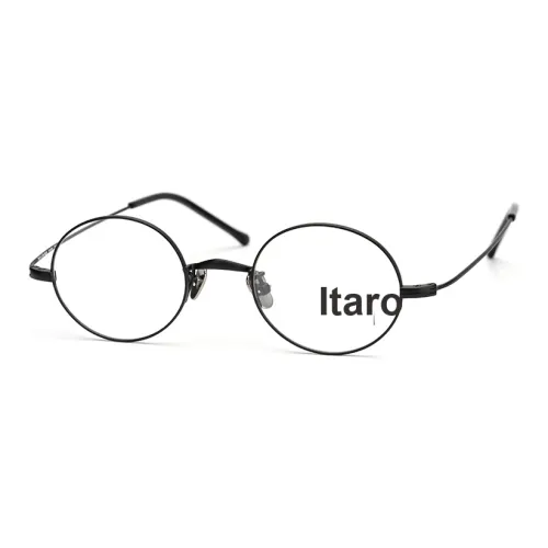 Fujii Taro Чистый титан Овал Оправы для очков Унисекс