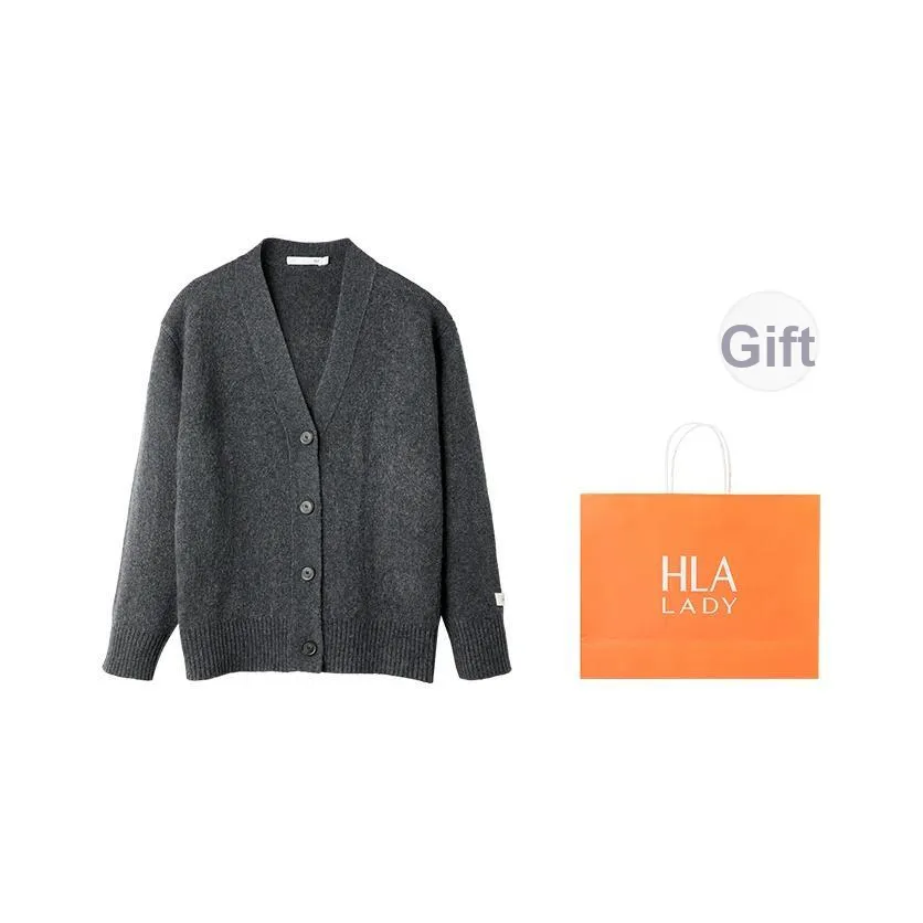 HLA ZACZENG Collaboration Knitwear Women's Dark Gray Y9