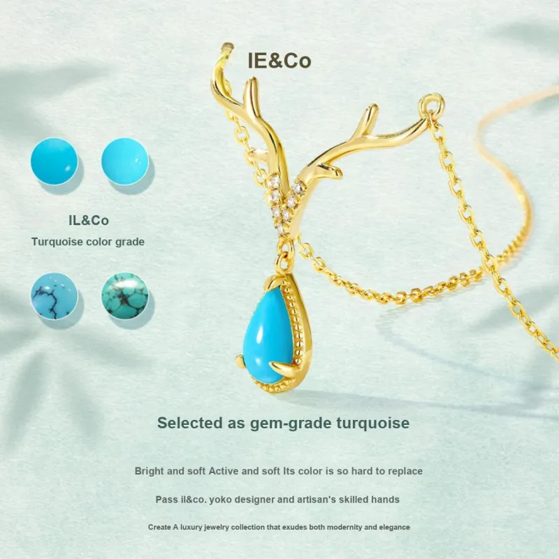 IL&CO. Turquoises Necklaces Women's-4