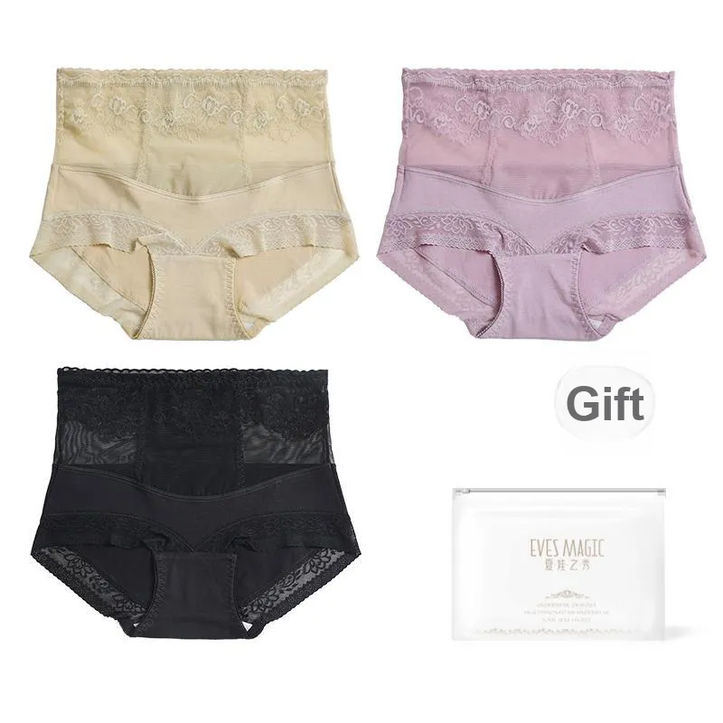 XIA.WA.ZHI.XIU Underpants Women's Shopping Bag 3 Pack-6