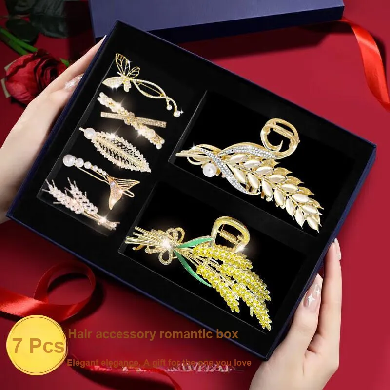 Enchanting Cat Alloy Hair Clips Women's-1