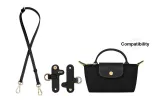 Adjustment Shoulder Strap 94-114cm+No Perforated (Black Gold Buckle)