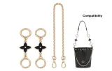 Four-Leaf Clover Extender Chain 10cm*2+Decorative Chain