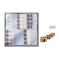 Gray Silk Scarf Buckle Box (Random 1 Pc)