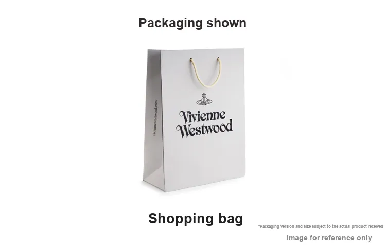 Vivienne Westwood Calfskin Clutch Women's Gold-4