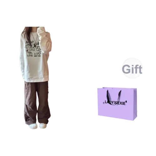 LADYXIEXIE Т-рубашка с оборванным рукавом унисекс