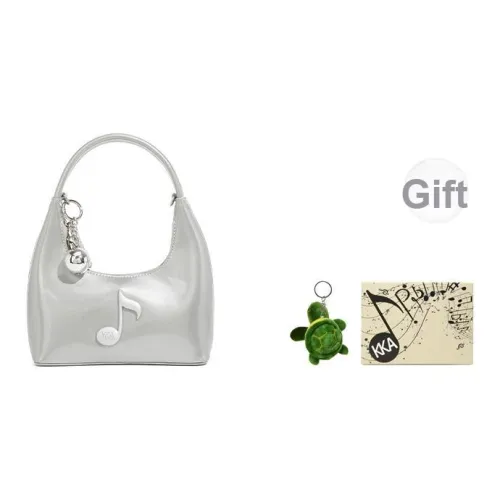 KKA ПУ (полиуретан) Текстильная смесь Сумка через плечо Сумка через плечо Обычная Женская Серебряный Черный Белый