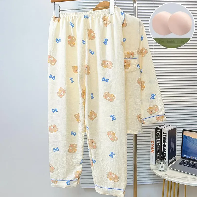 Sleeping Beauty Pajama Set Women's Yellow-6