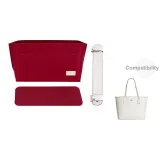 [Three-Piece Set Glacier White]Open Top Liner+Bottom Pad+Shoulder Pads