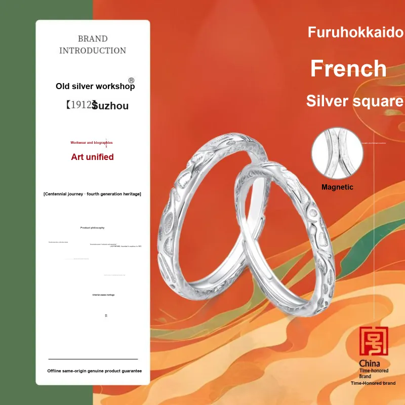 LAOYINFANG Synthetic Cubic Zirconia Rings Unisex-2